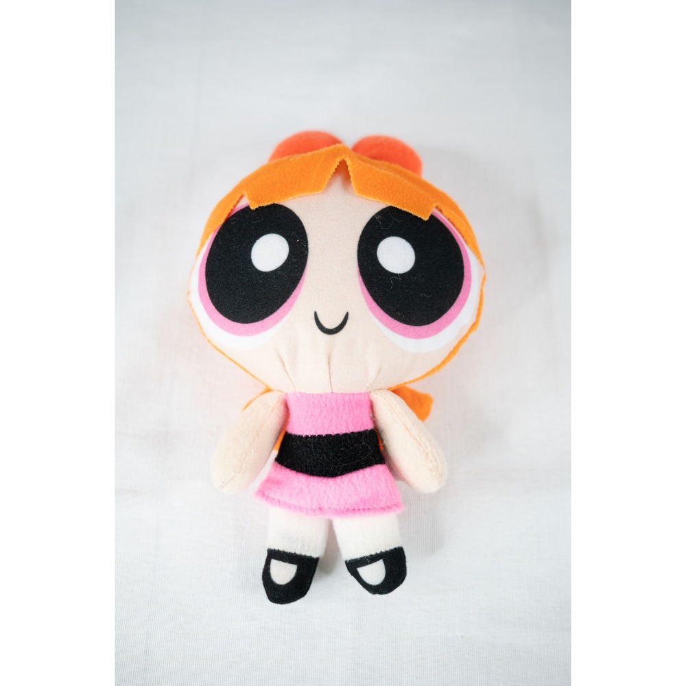Cartoon Network Powerpuff Girls Blossom Plush Kids 8in‎ Pink Excellent Toy